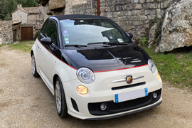 Location Fiat Abarth 500 Cabriolet