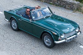 Location Triumph TR4 IRS de 1965